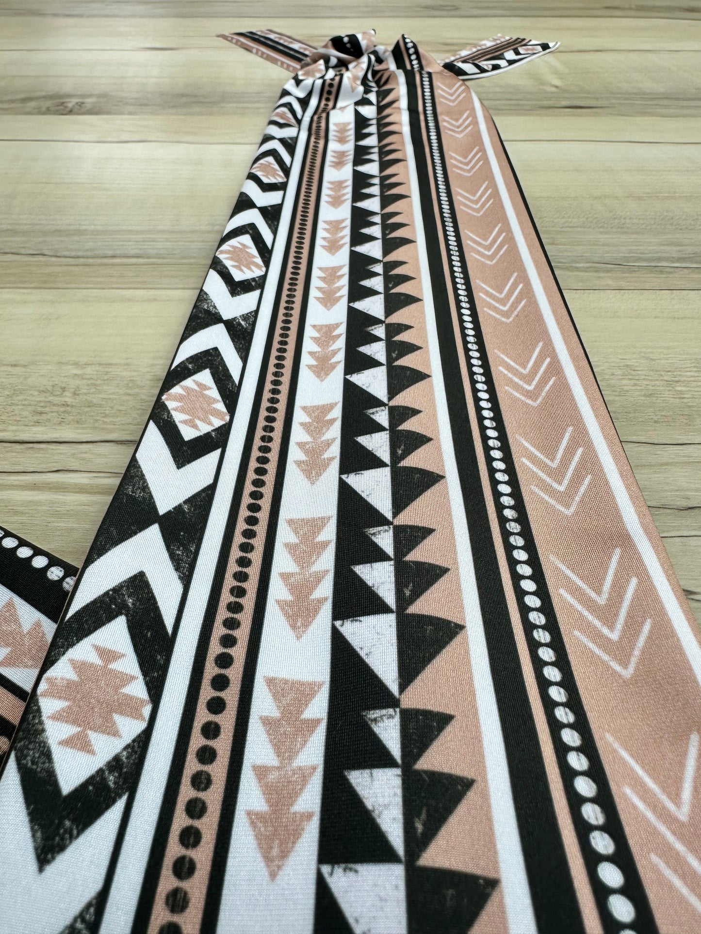 Tan and Black Western Serape