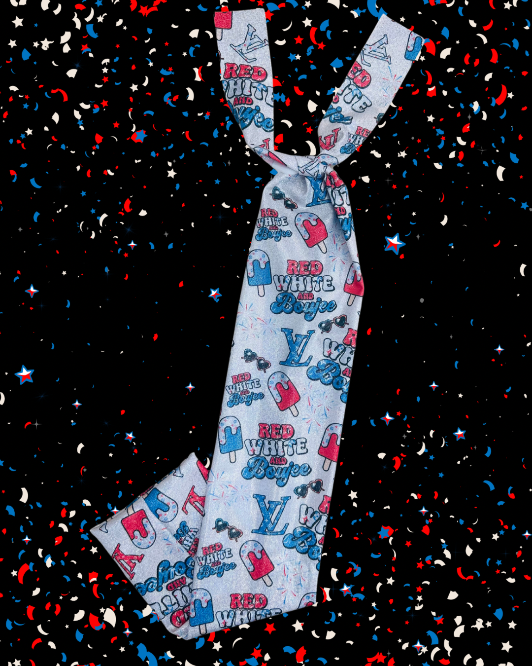 Red White & Boujee (Glitter)