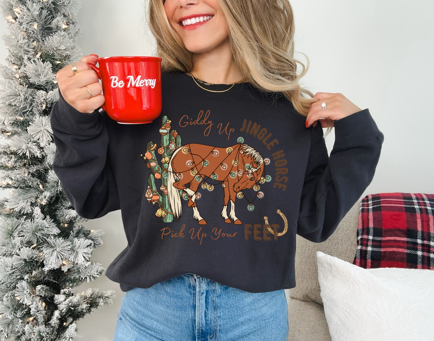 Jingle Horse Sweatshirt