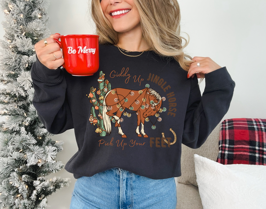 Jingle Horse Sweatshirt