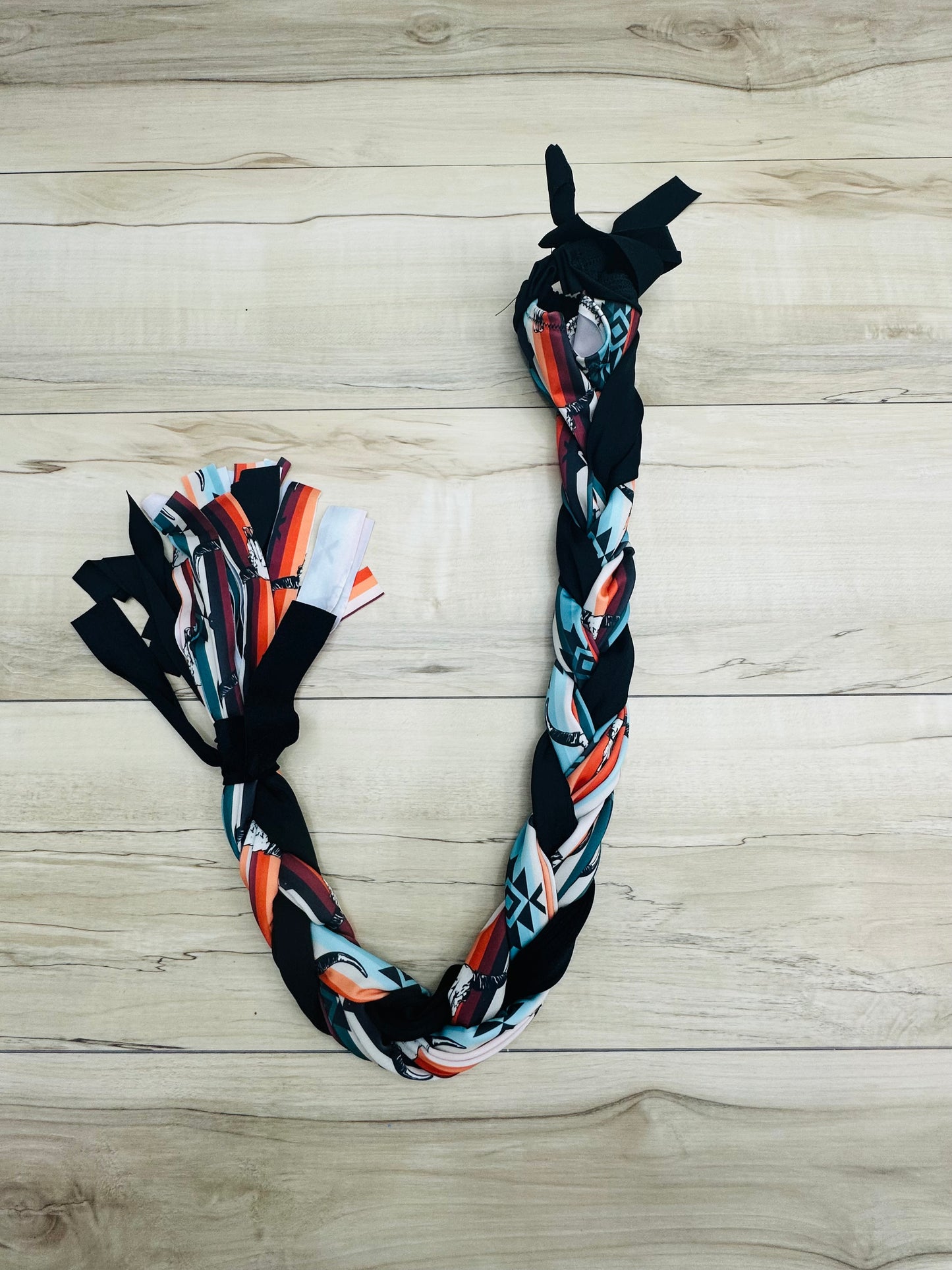 Cow Skull Serape and Black