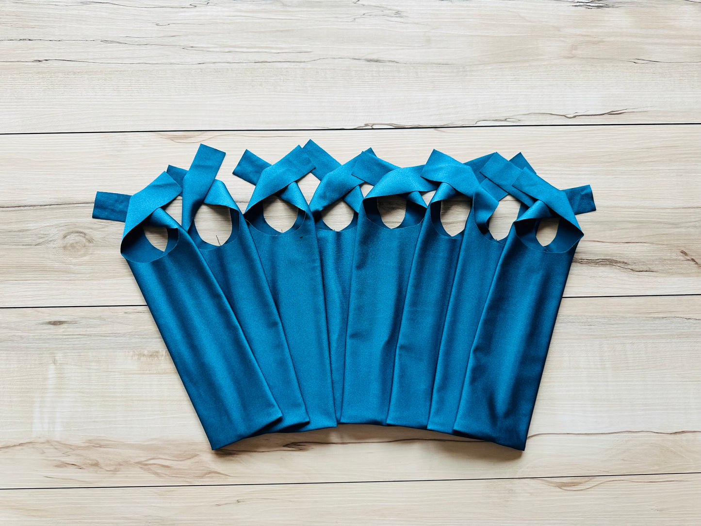 Teal Set of 8