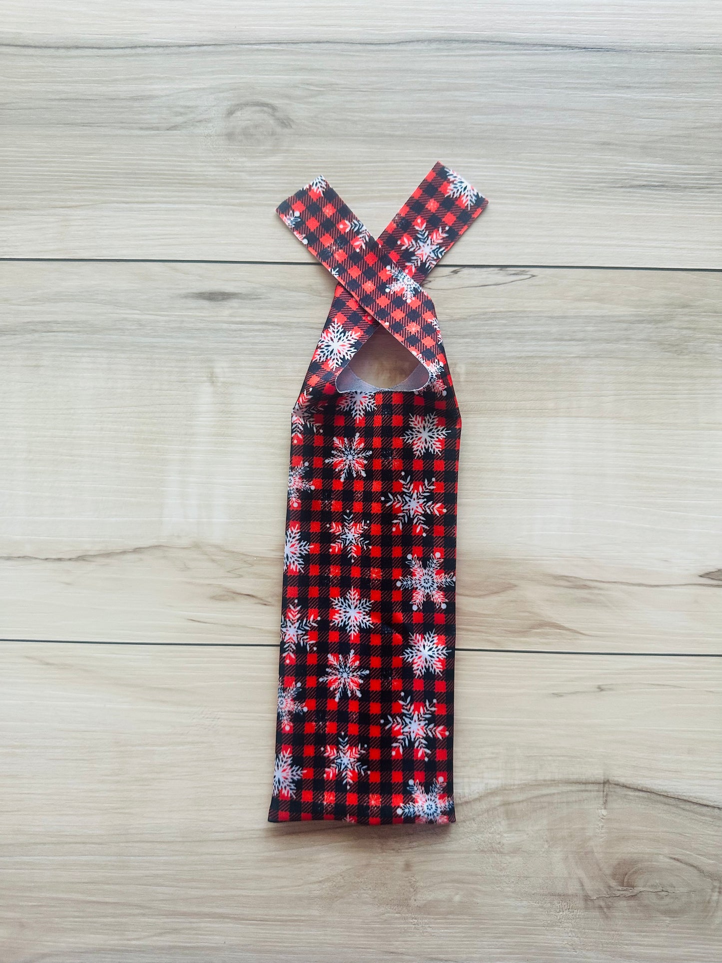 Buffalo Plaid Snowflake Mane Bags