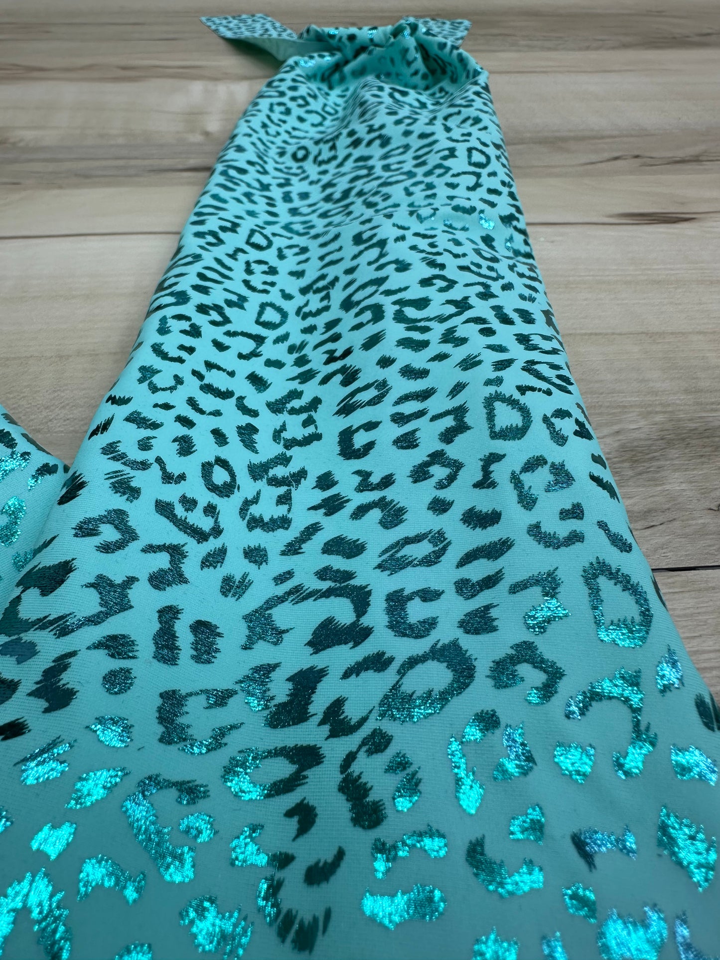 Aqua Holographic Cheetah