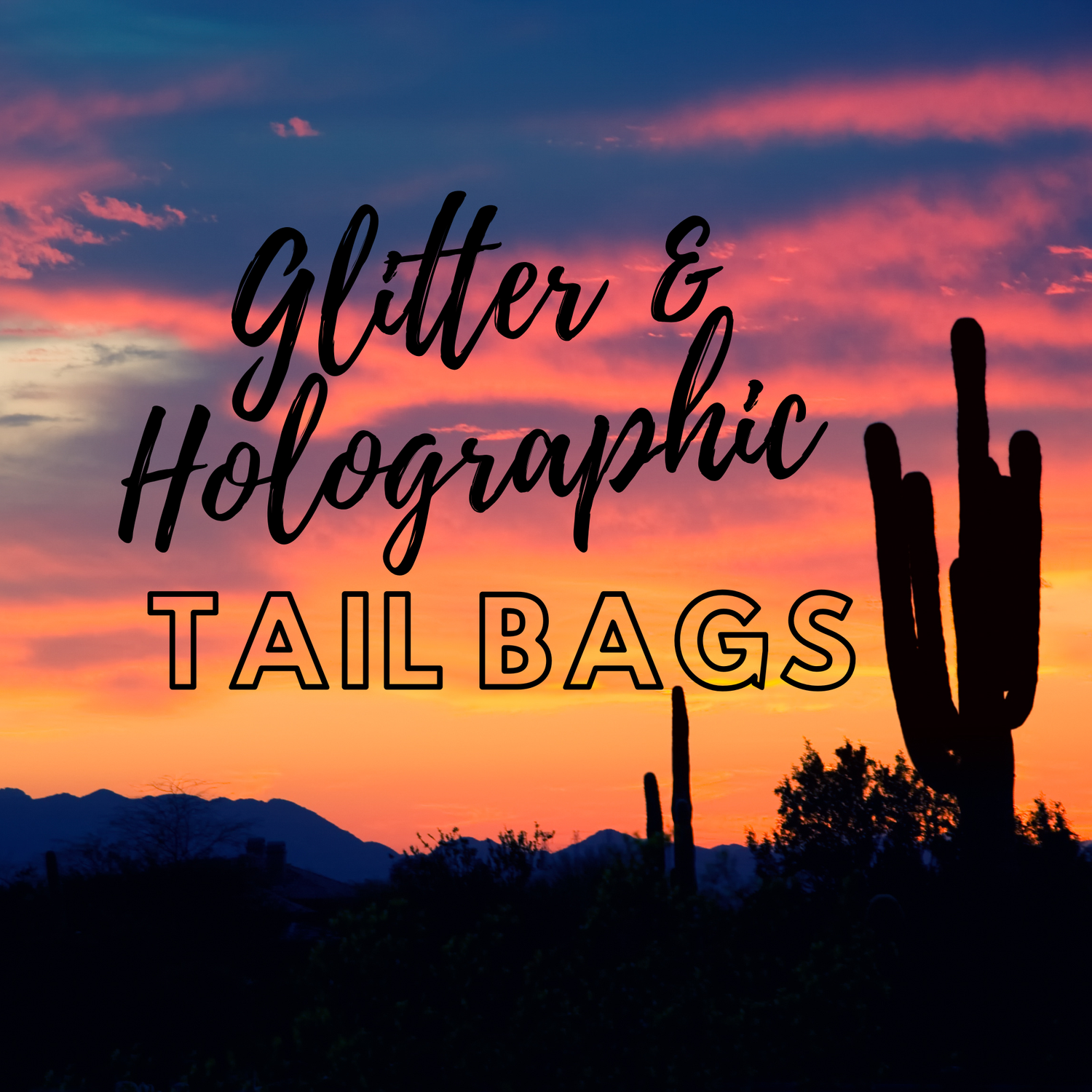Glitter/Holographic Bags