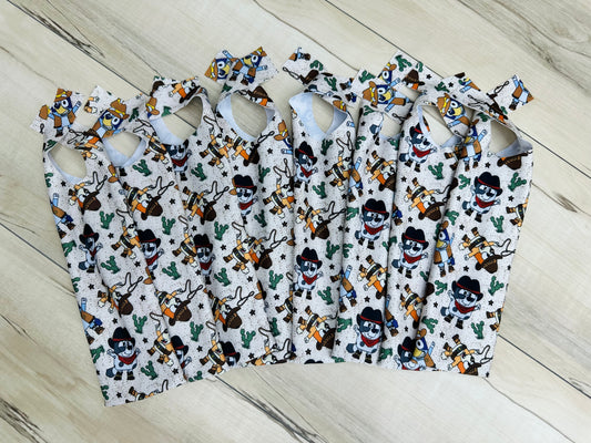 Wild West Bluey Mane Bags