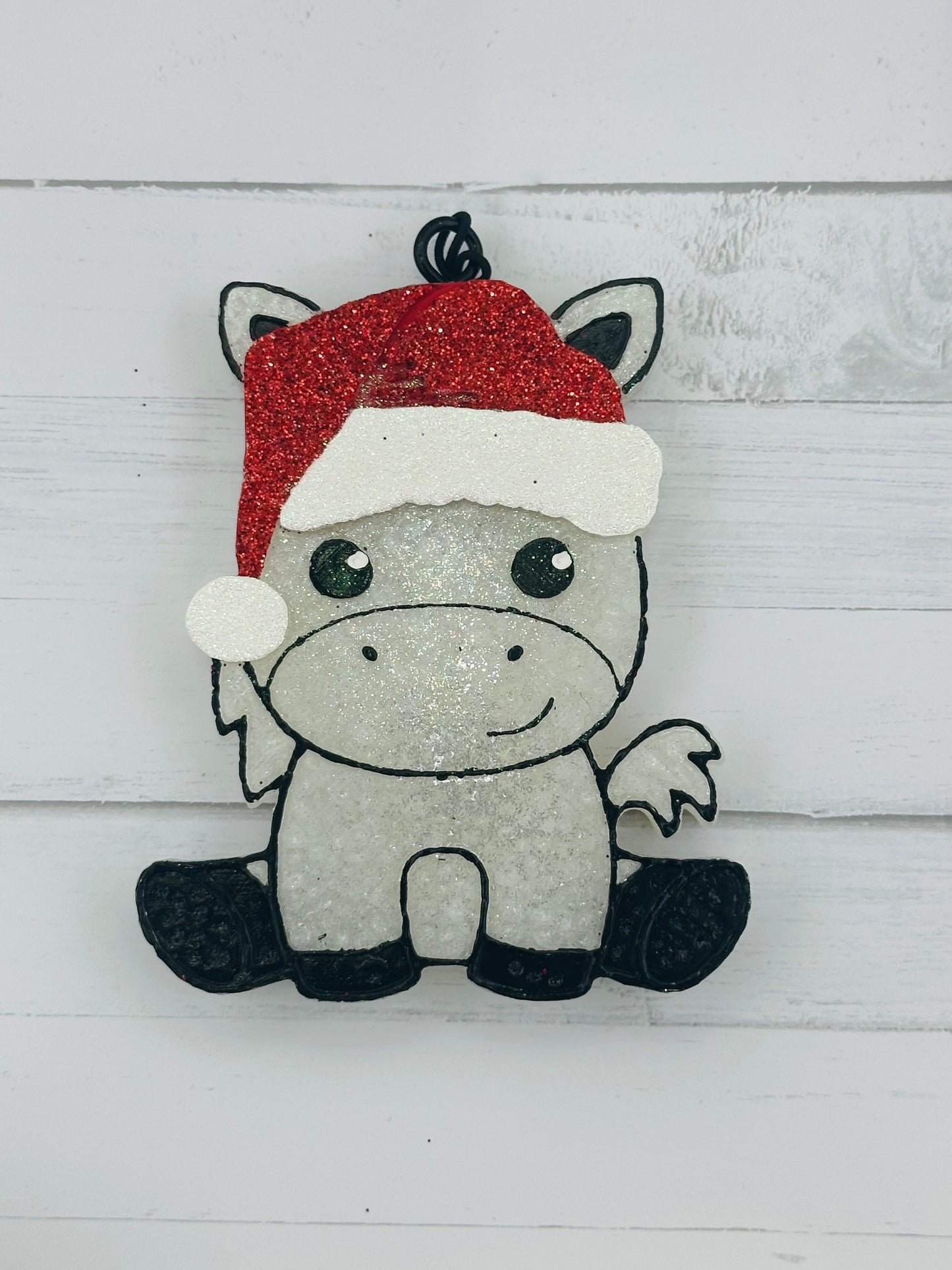 White Christmas Pony Freshie