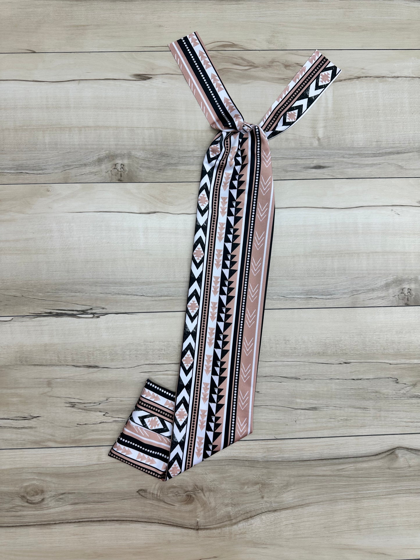 Tan and Black Western Serape