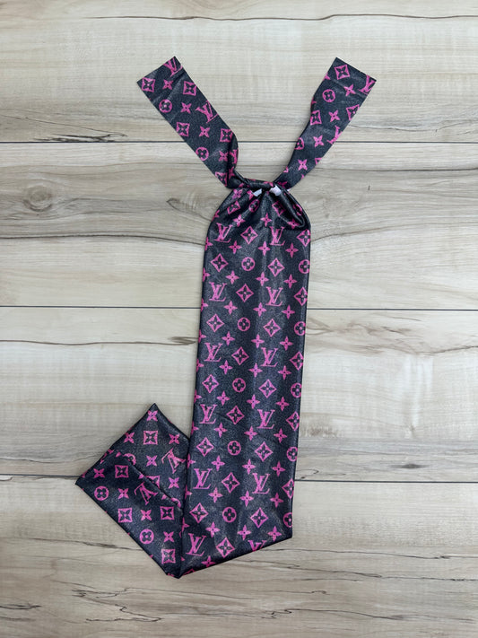 Glitter Boujee Hot Pink & Black