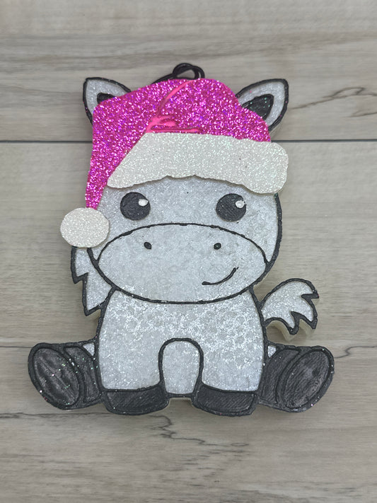 White Christmas Pony Freshie