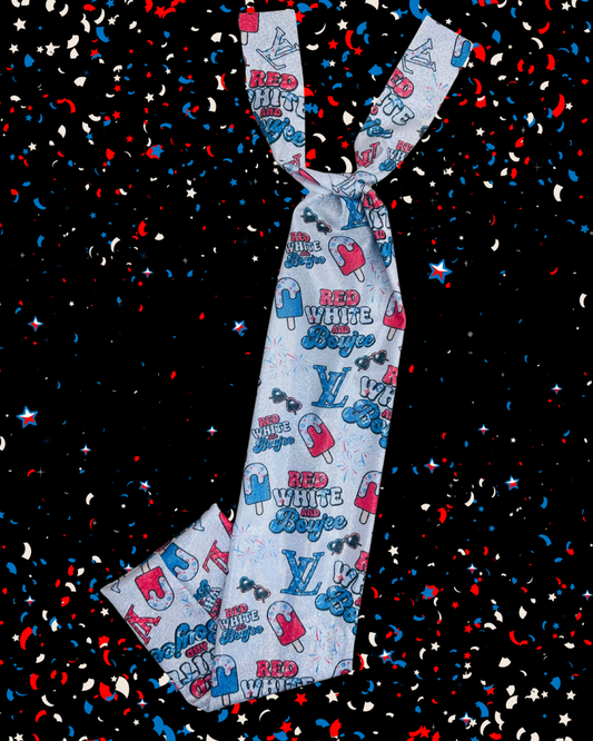 Red White & Boujee (Glitter)