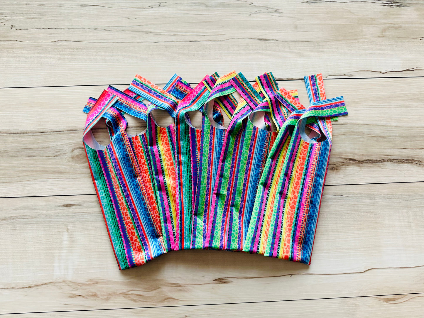 Leopard Serape Set of 10