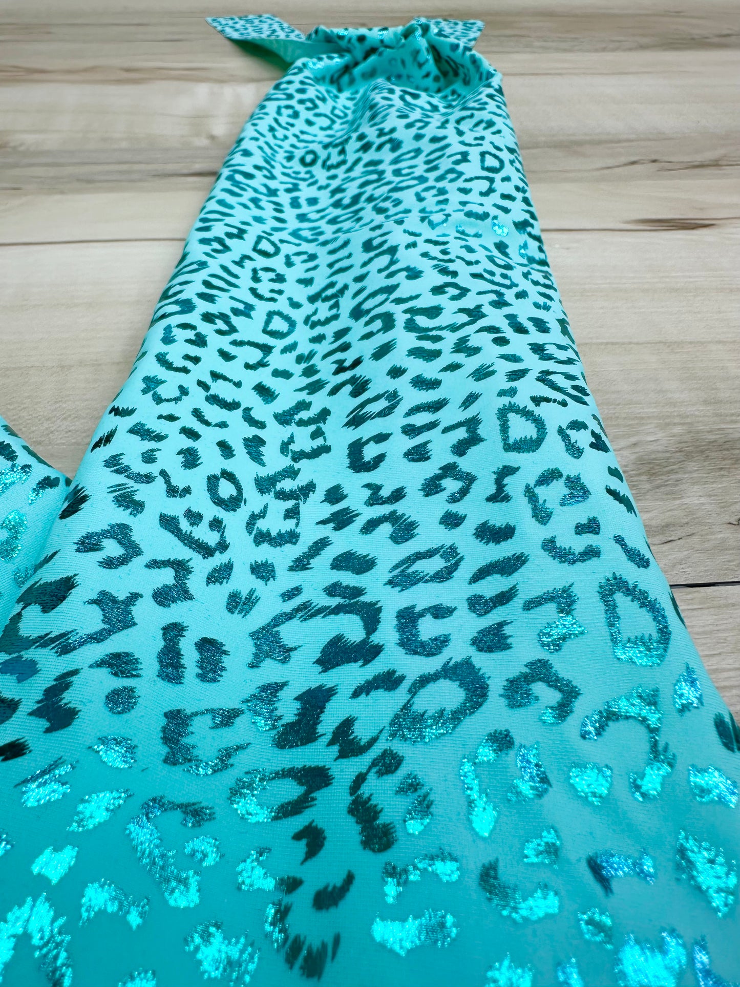 Aqua Holographic Cheetah