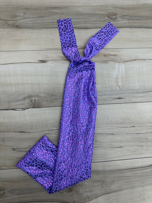 Purple Cheetah Foil