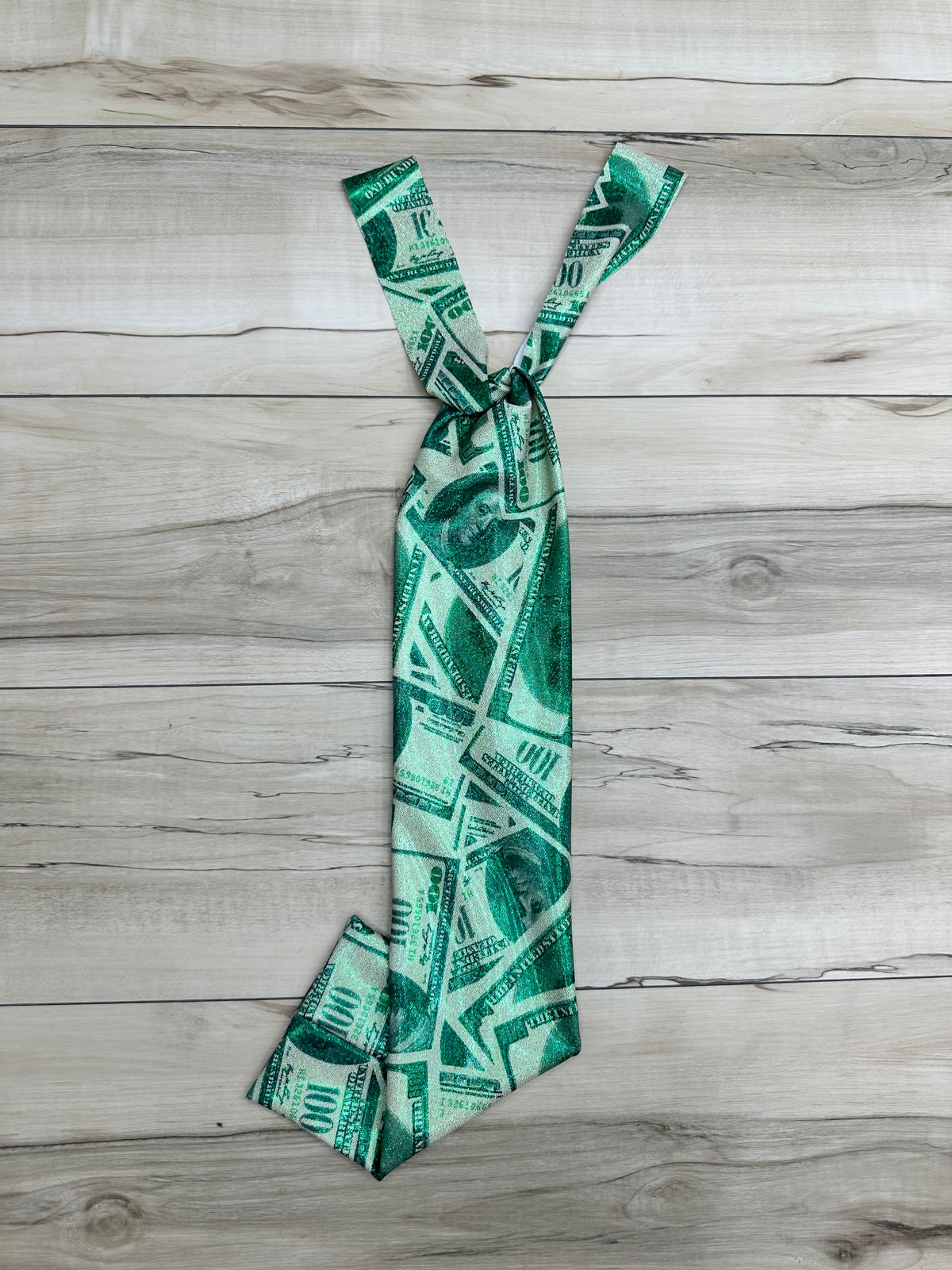 Green Glitter Money