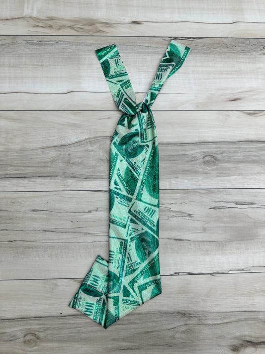 Green Glitter Money