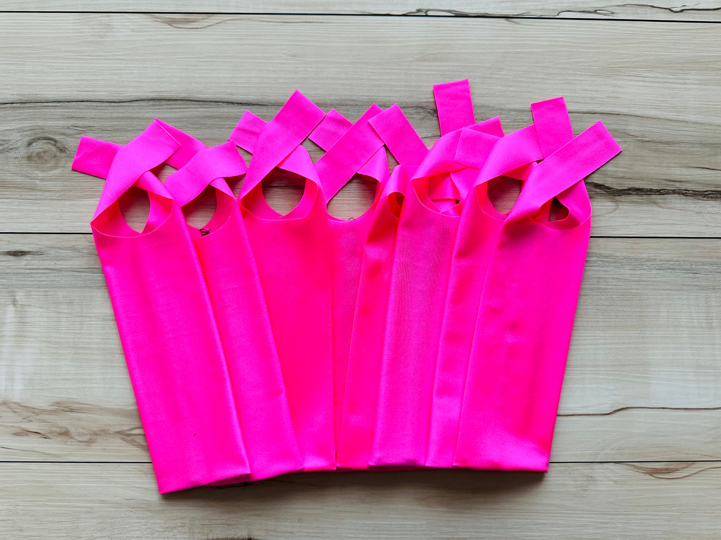 Hot Pink  Set of 8