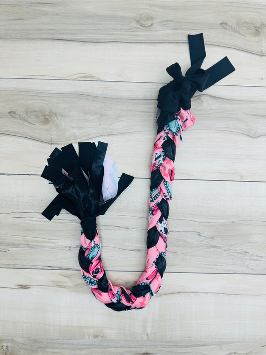 Pink Howdy and Glitter Black