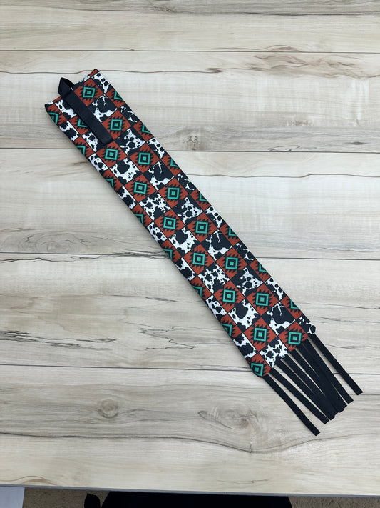 Western Aztec Checkers with Fringe