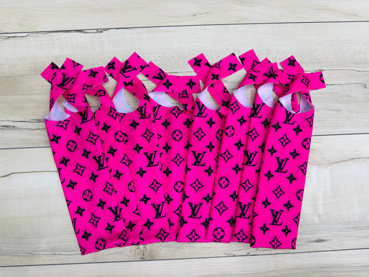 Boujee Hot Pink Mane Bags