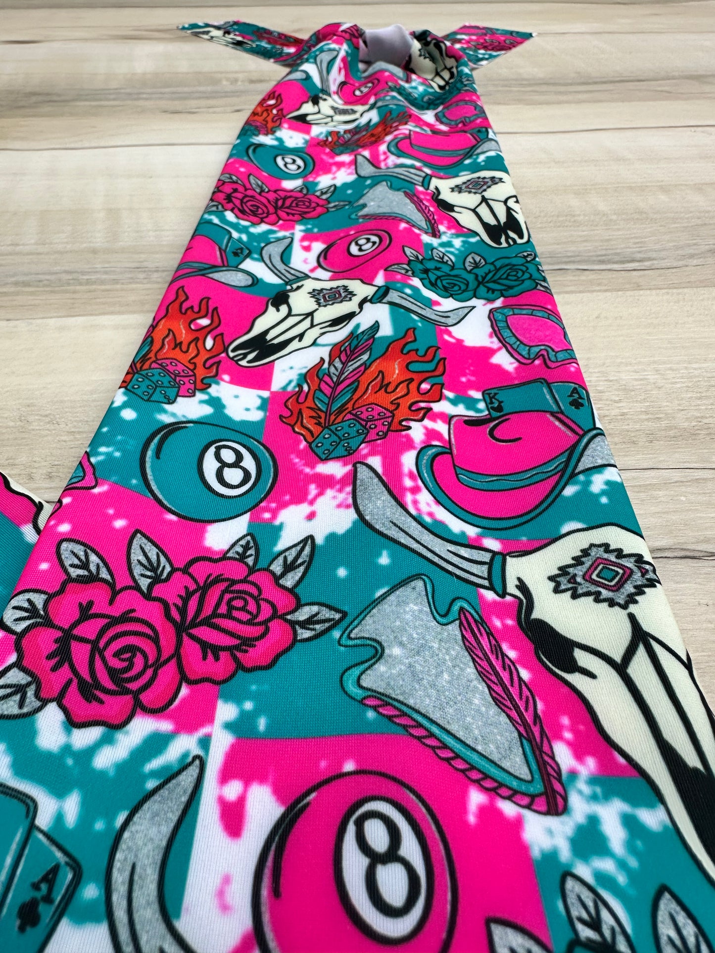 Pink and Teal Cowgirl Vibes